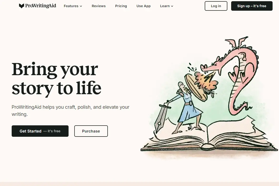 ProWritingAid.com screenshot