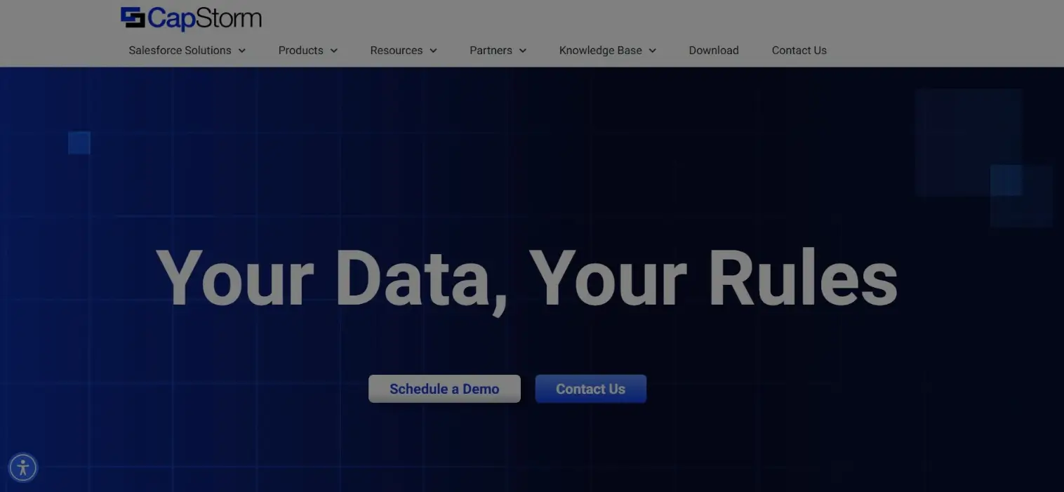 capstorm.com screenshot
