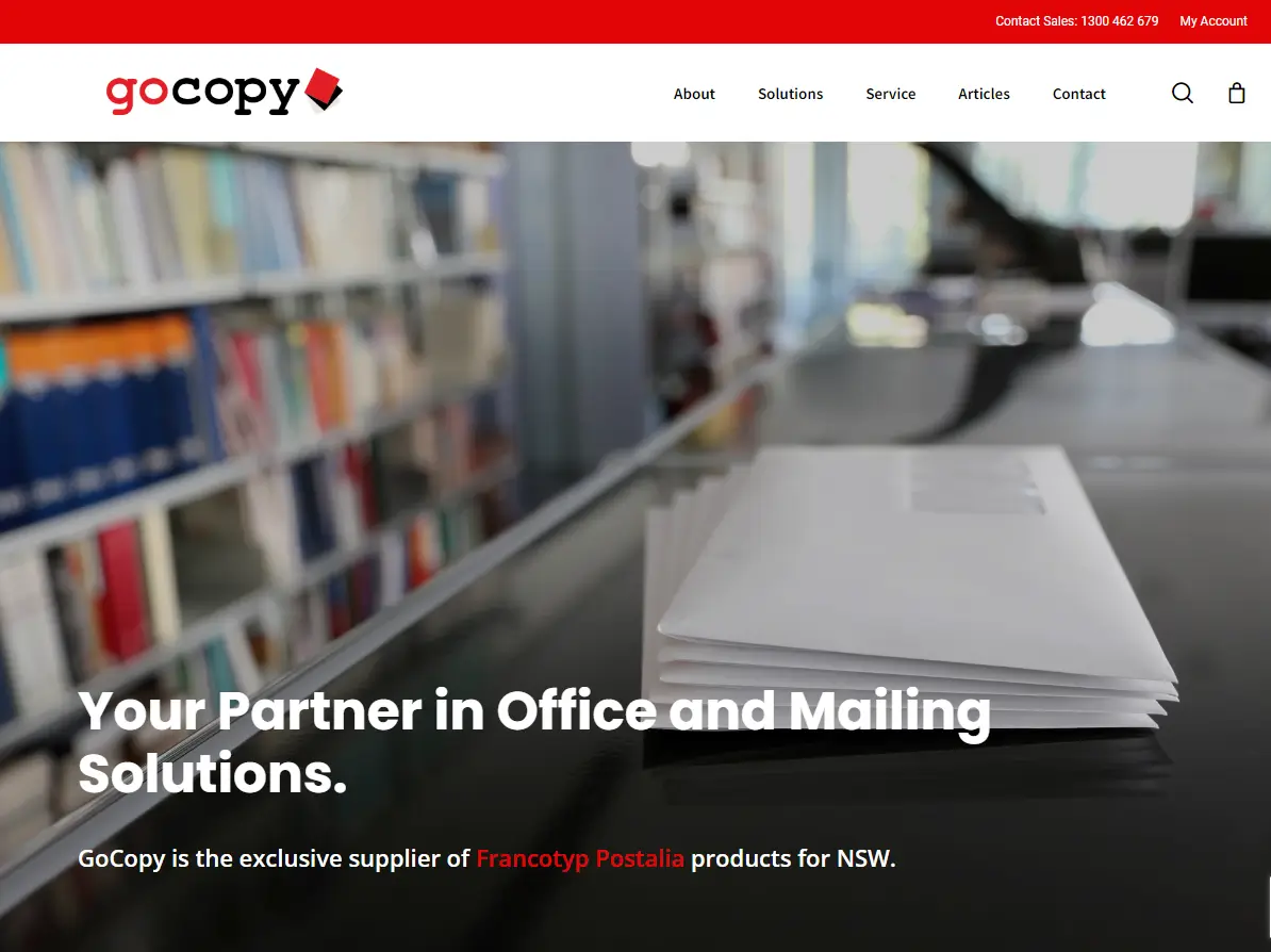 GoCopy.com screenshot